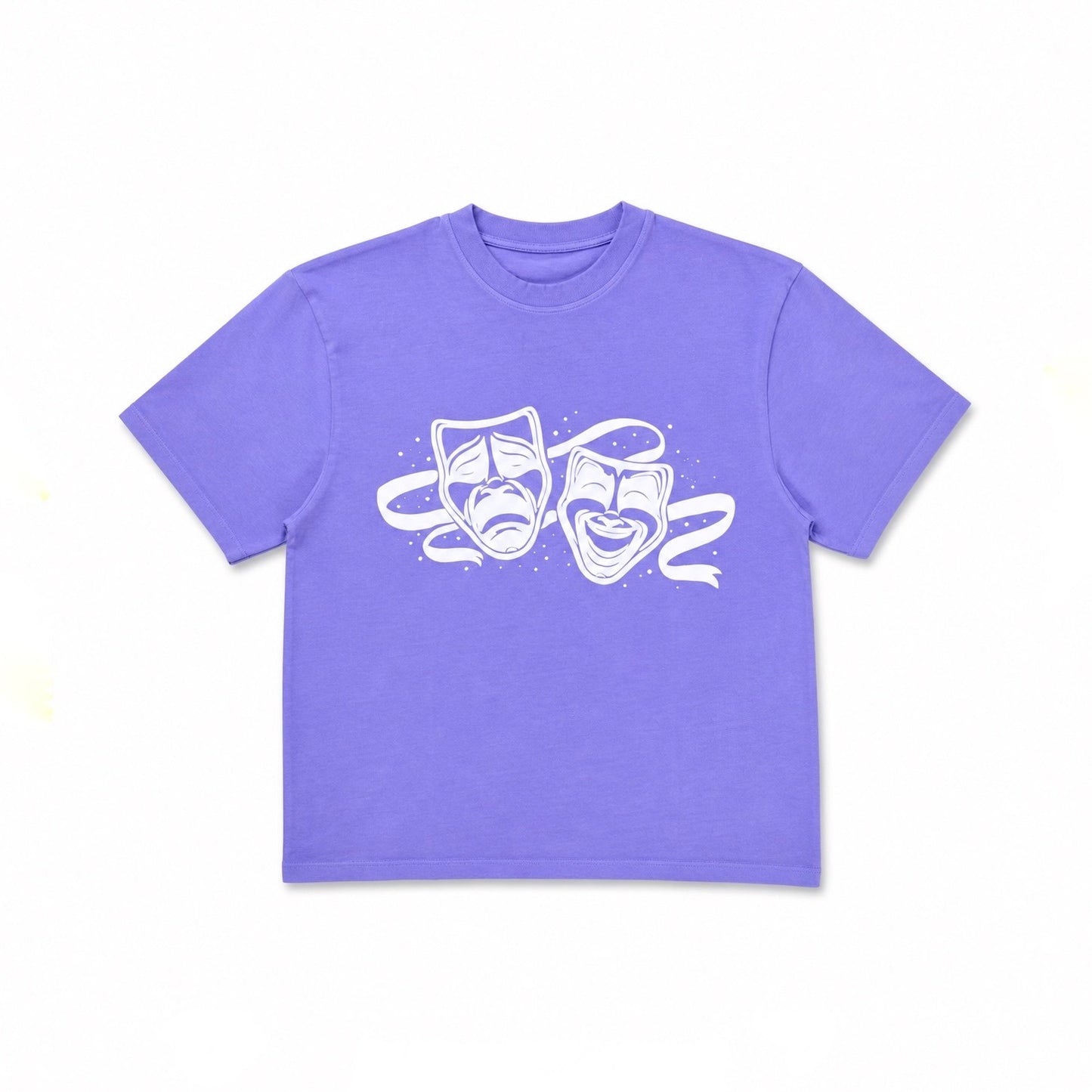 Pre-Order - Sad Happy Tee - Lavender